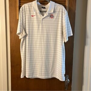 Nike Ohio State Men's Dri-fit Polo Shirt Sz.XL